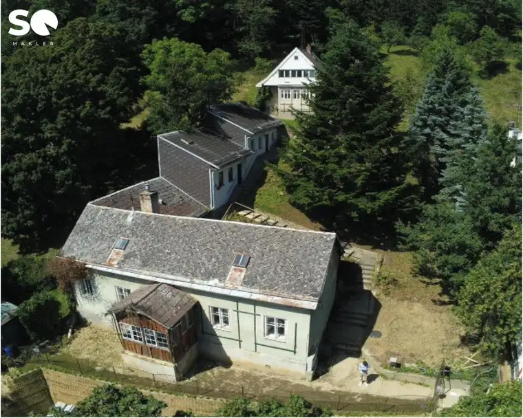 #SQ - EINE SELTENE GELEGENHEIT - UNVERBAUBAREN FERNBLICK ÜBER WIEN, ABSOLUTE RUHELAGE AM WIENERWALD