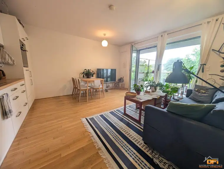 BALKONTRAUM IN HIETZING: Moderne 2-Zimmer Eigentumswohnung mit großem Balkon (dzt. befristet vermietet)