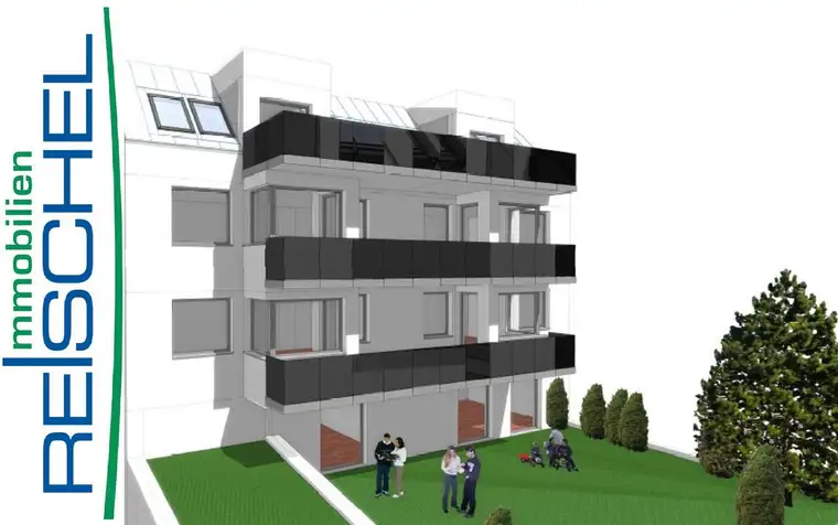 Baugrundstück - mit Bebauungsstudie für ein Haus mit 600m² WNFL