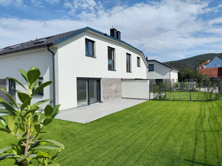 Familienidyll in Gaaden – Neubau-Doppelhaushälfte provisionsfrei
