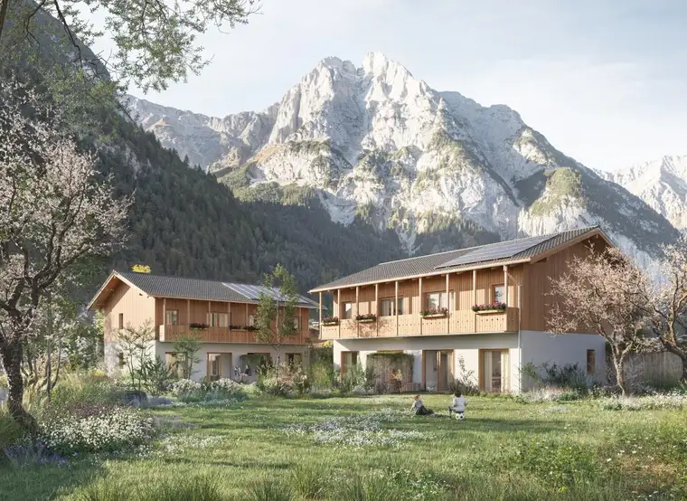 Neubau in der Leutasch: Alpine Gelassenheit trifft ökologischen Holzbau – Doppelhaus 01