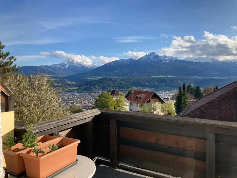 Exklusive 2-Zimmer-Terrassenwohnung auf der Hungerburg mit traumhaftem Panoramablick zum Kauf!