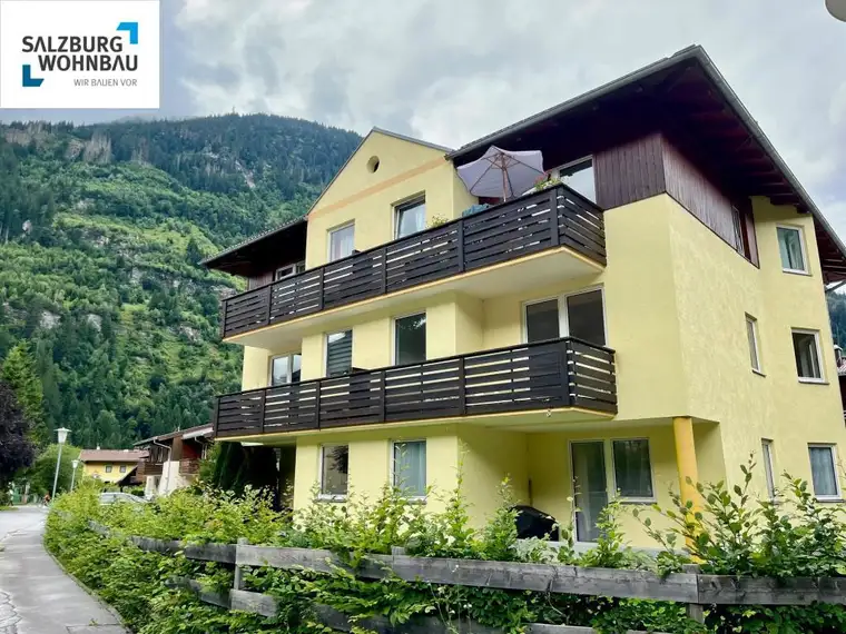 LEBEN IM GASTEINERTAL! Geförderte 3-Zimmerwohnung mit Balkon! Mit hoher Wohnbeihilfe