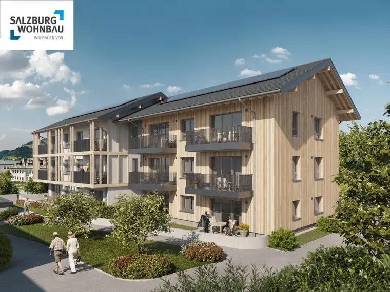 Erstbezug in Wagrain! Barrierefrei 2-Zimmer Erdgeschoßwohnung im Betreuten Wohnen! Mit hoher Wohnbeihilfe