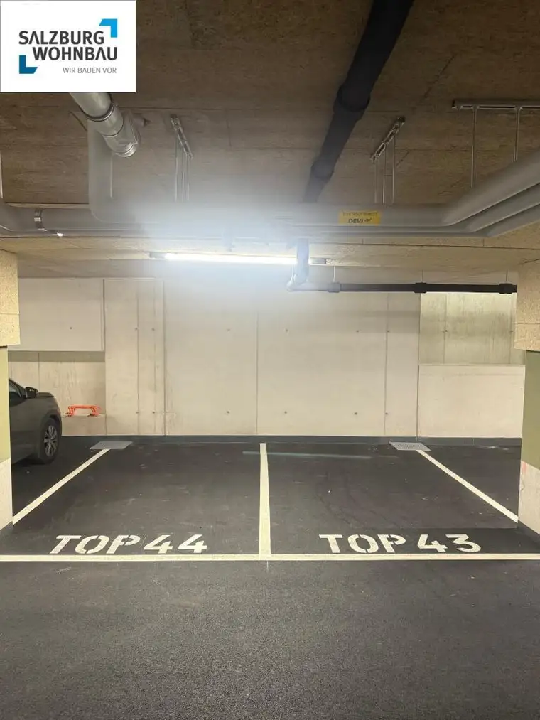 Tiefgaragenplatz in Neubauobjekt in Golling zu vermieten