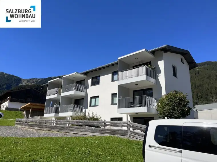 Barrierefreie, geförderte 2-Zimmerwohnung in Krimml mit Balkon und Carportplatz! Mit hoher Wohnbeihilfe