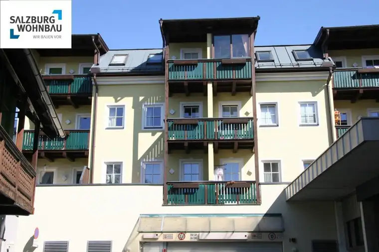 Geförderte 2-Zimmerwohnung im Zentrum von Saalfelden mit Balkon mit hoher Wohnbeihilfe