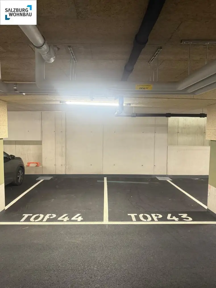 Tiefgaragenplatz in Neubauobjekt in Golling zu vermieten