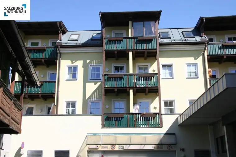 Geförderte Großgarconniere im Zentrum von Saalfelden mit Terrasse und Tiefgaragenplatz! Hohe Wohnbeihilfe möglich!