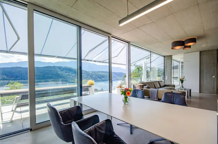 ARCHITEKTUR TRIFFT EMOTION - IHR MODERNES REFUGIUM ÜBER DEM MILLSTÄTTER SEE!