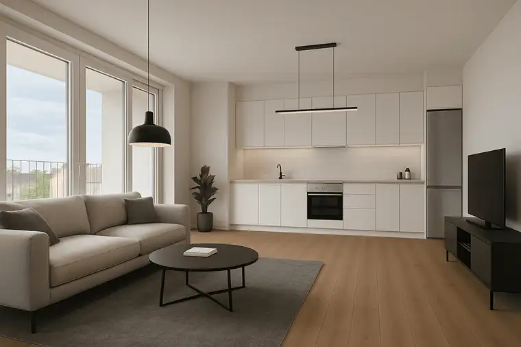 2-Zimmer-Wohnung mit Dachterrasse im FRIEDRICH
