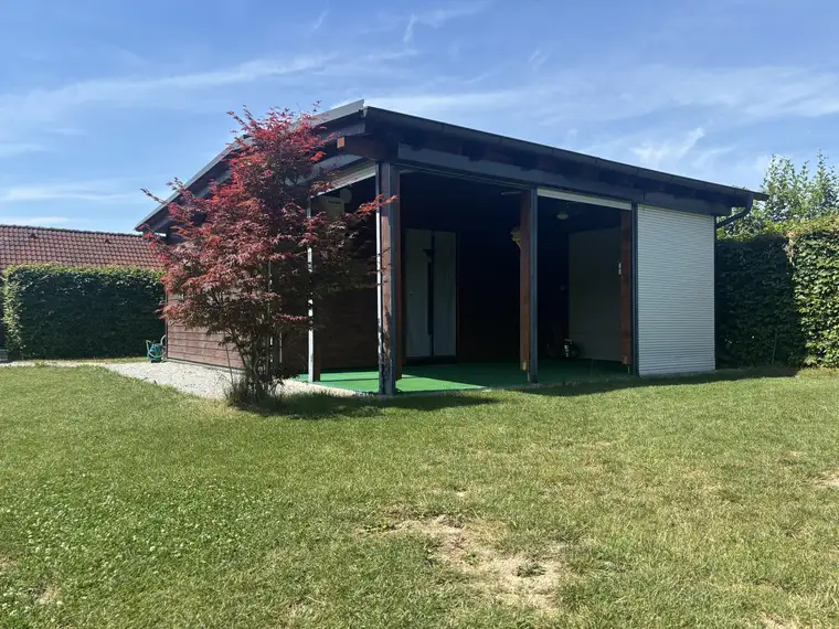 Grünes Refugium mit Gartenhaus und Pool – Sommerfrische in Perg