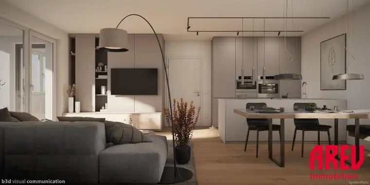  3 ZIMMER-TRAUMWOHNUNG IM GRÜNEN WARTET AUF SIE - W04