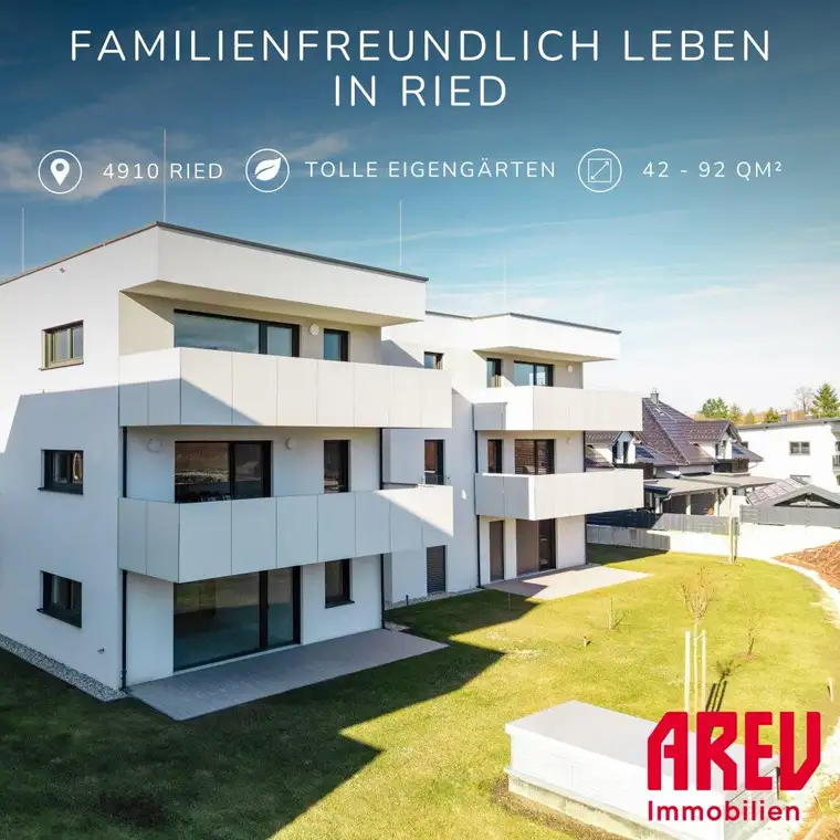 Leistbare Gartenwohnung für Sie und Ihre Familie - Top 1/1