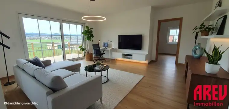 Charmante 2-Zimmer-Wohnung mit Balkon in Höhnhart