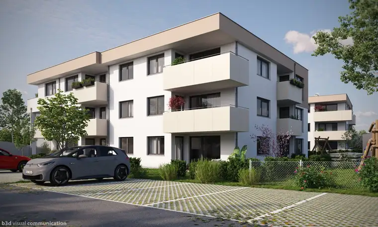 EIGENTUMSWOHNUNG in Bad Wimsbach - 4 Zimmerwohnung im GRÜNEN