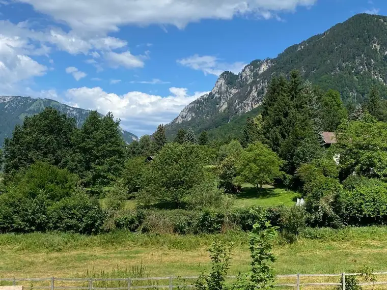 Traumkulisse! Freier Blick auf die Rax!