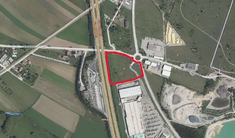 Aufgeschlossenes Bauland Betriebsgebiet in toller Lage und A2 Anbindung