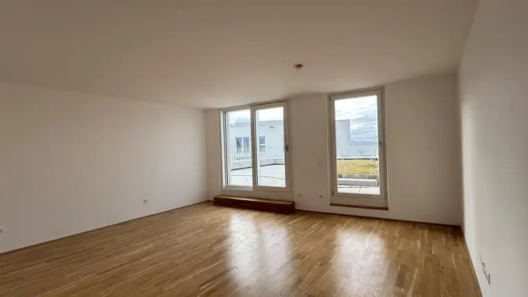 Großzügig &amp; modern: 2-Zimmer-Neubauwohnung mit Dachgarten, provisionsfrei!