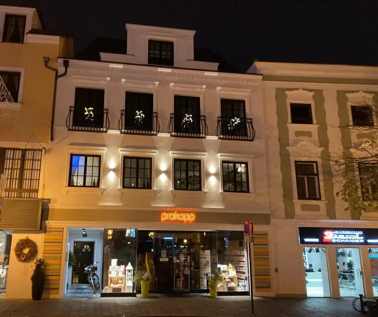 STADTHAUS MIT KNAPP 730M² ALS REPRÄSENTATIVER WOHNSITZ AUF HÖCHSTEM NIVEAU MIT ZWEI VERMIETETEN GEWERBEFLÄCHEN