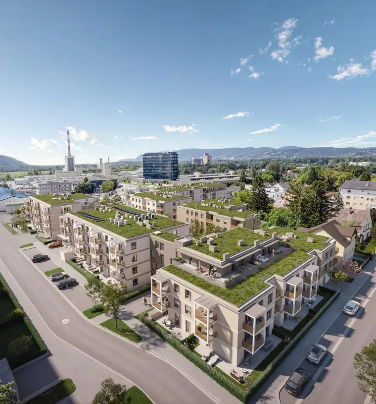 HOCHWERTIG UND MODERN WOHNEN IM STADTZENTRUM VON KORNEUBURG - IHRE FABELHAFTE GARTENWOHNUNG IM KORNEUM - PROVISIONSFREI