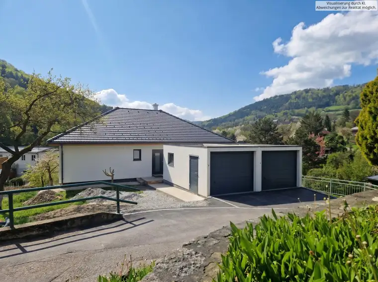 AUF DER SUCHE NACH IHREM TRAUMHAUS IN FORM DIESES HOCHWERTIGEN BUNGALOW IM ERSTBEZUG IN HERRLICHER AUSSICHTSLAGE
