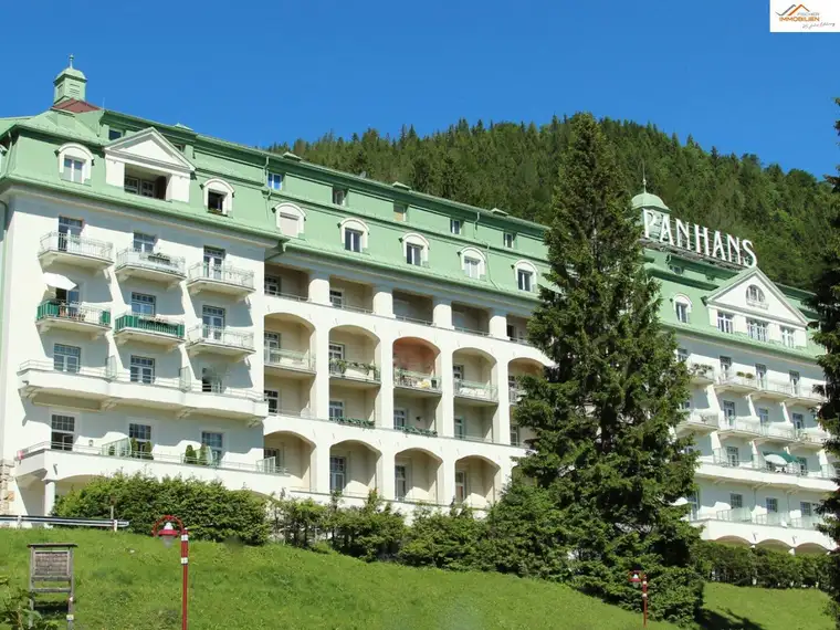 Eigentumswohnung am Semmering im geschichtsträchtigen Hotel Panhans auf rd. 1.000m Seehöhe