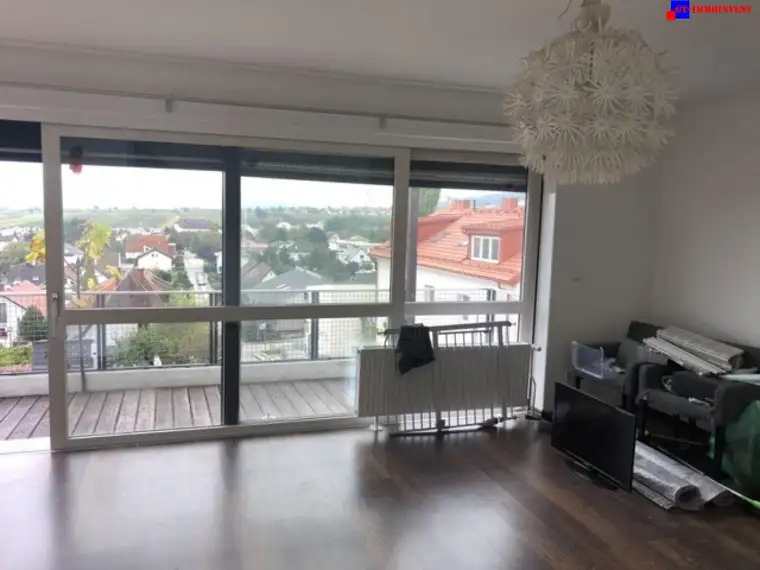 Eisenstadt - Zentrumsnähe ! Schöne 52m² Maisonettewohnung in absoluter Ruhelage mit großer Südterrasse mit herrlichen Fernblick!