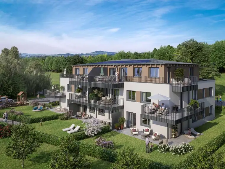 Lichtentannstraße A8 | Exklusive 3-Zimmer Neubauwohnung mit großer Dachterrasse in idyllischer Wohnlage
