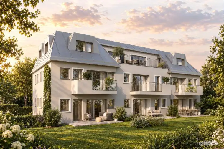 Wohnen an der Glan: 2-Zimmer Neubauwohnung mit Terrasse &amp; Garten