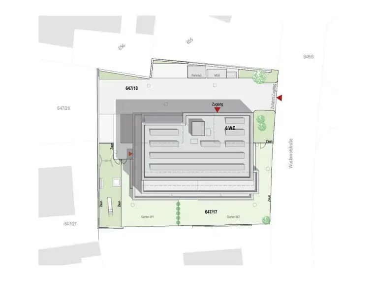 Wüstenrotstraße W3: Hohe Wohnbauförderung möglich! 2-Zimmer Wohnung mit großem Balkon - Erstbezug, Sommer 2025