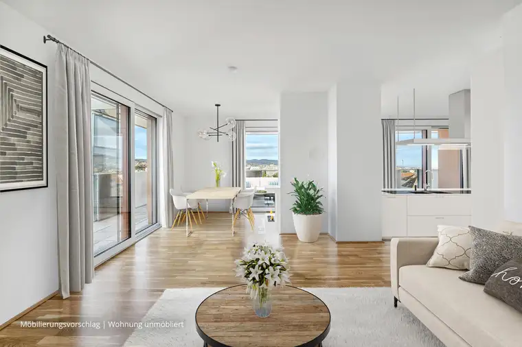 Exklusive 4-Zimmer Penthouse-Wohnung in einzigartiger Lage
