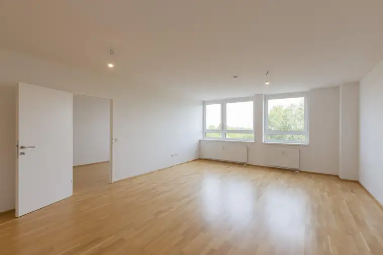 Donaublick Apartment | Zwei-Zimmer-Wohnung mit Einbauküche und direktem Wasserblick