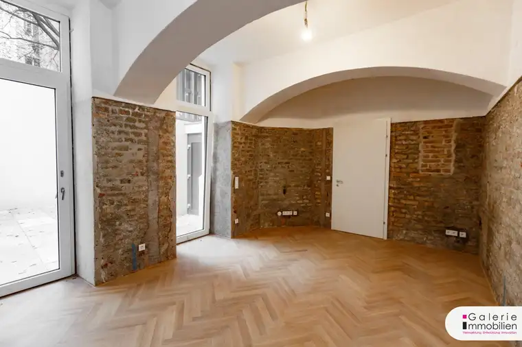 Stilaltbau bei der Argentinierstraße - Atelier mit eigenem Hof