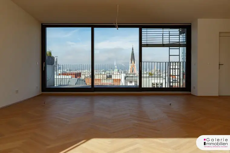 Stilaltbau - Penthouse - Erstbezug mit 76m² Terrassen.
