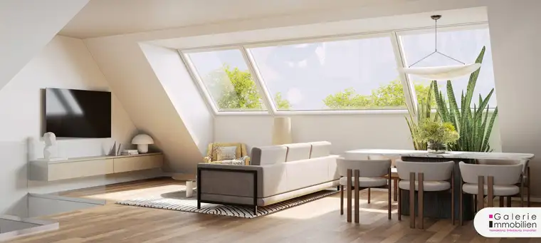 PASSIVHAUS - Barrierefreie DG-Wohnung mit 2 Terrassen - sonnig und hell - Tiefgarage