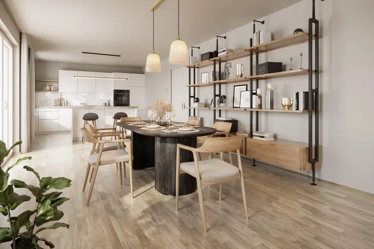 „Village im Dritten – PARK HOMES“ Provisionsfreie 3-Zimmer Eigentumswohnung mit Balkon (Erstbezug!) Top 39