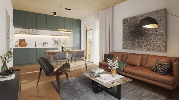 „Leopold Quartier“ 3-Zimmer Eigentumswohnung mit Balkon (Provisionsfrei &amp; Erstbezug!) Top 22