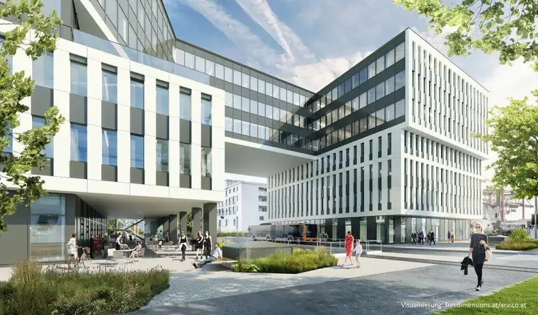 Einzigartig – Erstbezug-Büros und Geschäfte im Projekt Hafenportal in 4020 Linz - zur Miete