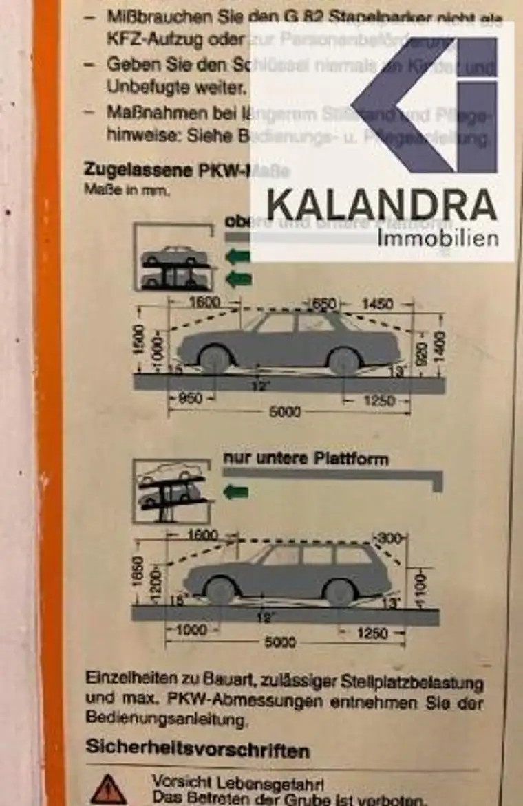 GARAGENSTAPELPLATZ IN DER KAISERSTRASSE