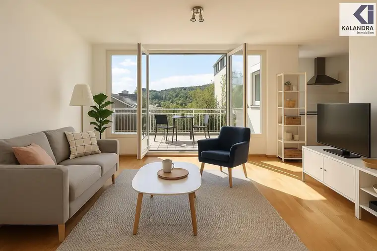 360° TOUR // MÖBLIERTE LUXUS-DACHTERRASSEN-WOHNUNG mit FERNBLICK // FURNISHED LUXURIOUS TERRACE APARTMENT with DISTANT VIEWS