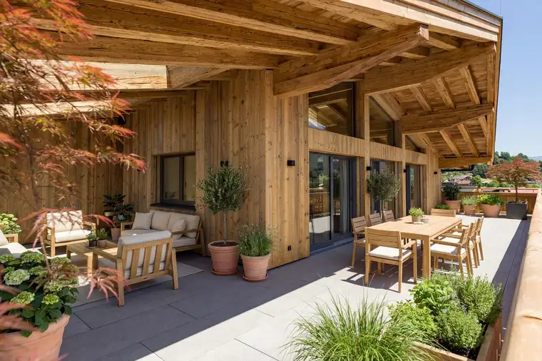 Sonnige Penthouse-Wohnung Ski-In / Ski-Out