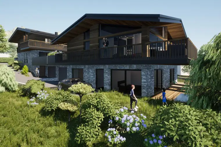 Grandioses Chaletprojekt mit Freizeitwohnsitzwidmung