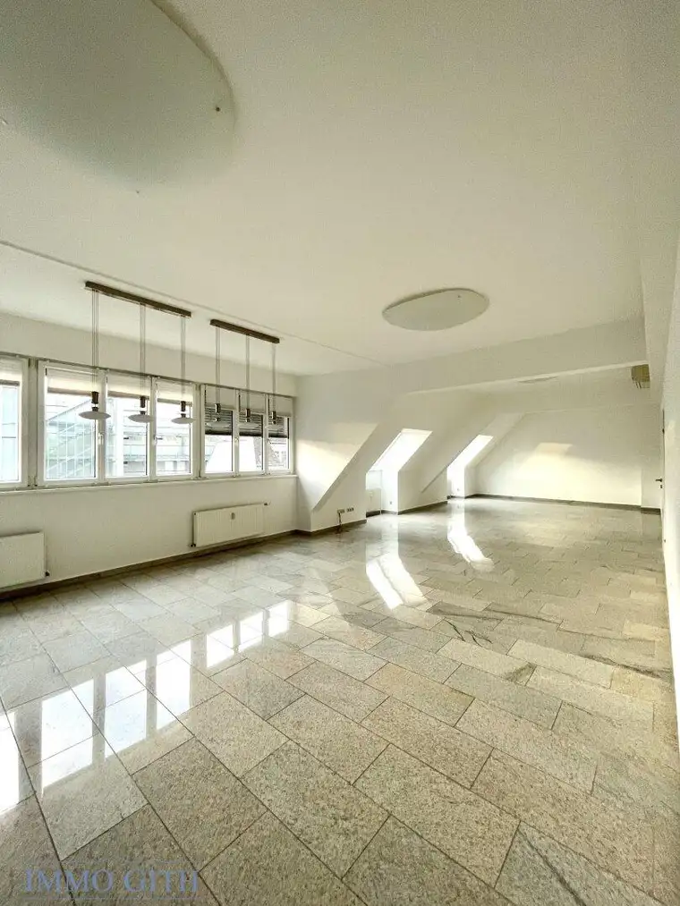 WOHNEN UND ARBEITEN! LICHTDURCHFLUTETE 7-ZIMMER-WOHNUNG MIT DACHTERRASSE ZU MIETEN!