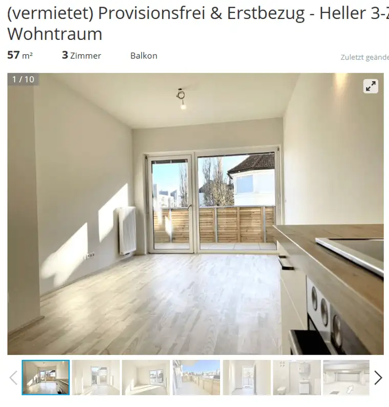 Wunderschöne 3-Zimmer-Wohnung in Gösting (verfügbar ab August 2024)
