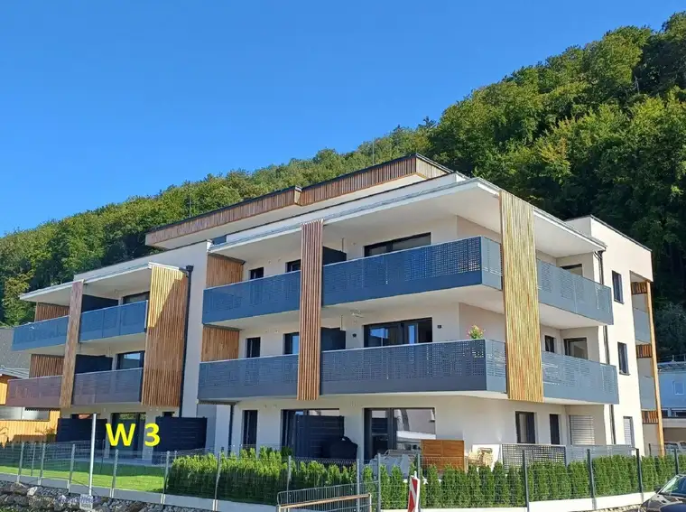 KAUF SALZBURG-STADT: NEUBAU/ERSTBEZUG - LINZER BUNDESSTRASSE 67: 58 m² 2-Zimmer-Gartenwohnung - mit 58 m² Eigengarten und Terrasse - Top W 3 - bezugsfertig binnen 4-6 Wochen