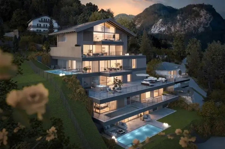 "First Class" Penthouse!Postkartenblick am Wolfgangsee, St. Gilgen