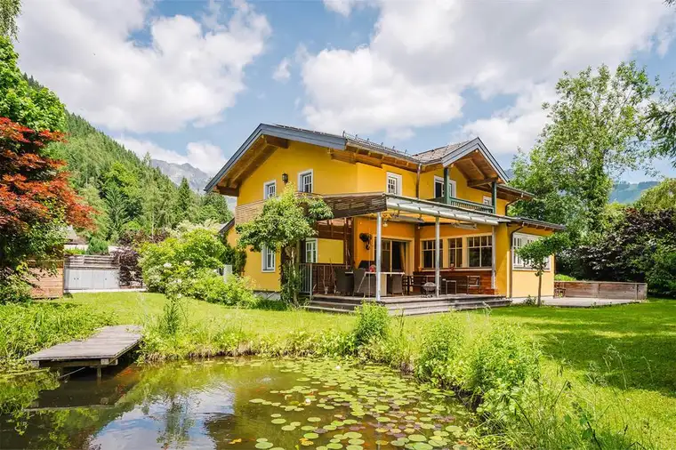 Zuhause in den Bergen! Familienidyll mit Naturschwimmteich und Bergblick in Werfenweng