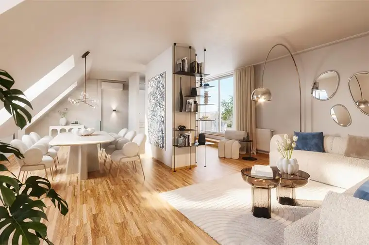 Lichtdurchflutete Maisonette mit Terrasse in zentraler Lage des 17. Bezirks