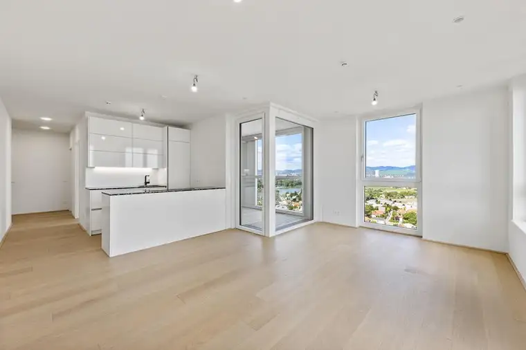 Modern Living mit Weitblick! 3-Zimmer Wohnung nahe der UNO-City
